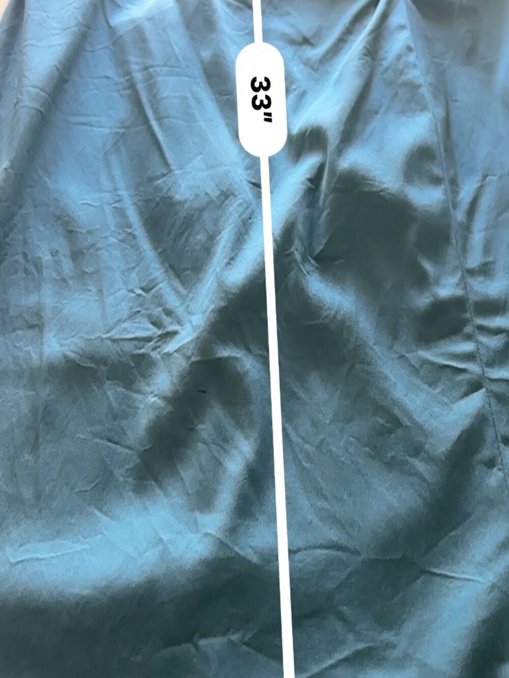 Donna Ricco New York Teal Satin Surplice Ruched Sz 8 Homecoming Wedding Guest - Picture 7 of 7